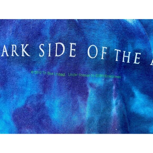 2012 Pink Floyd Dark Side Of The Moon Tie Dye T-Shirt Men’s 2XL XXL - Picture 3 of 8